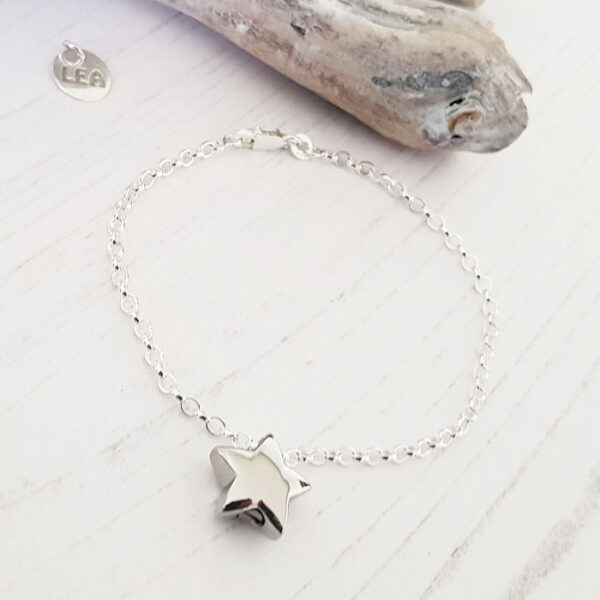 Ashes Memorial Bracelet Star 87