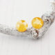 Lemon Yellow Stud Earrings 416