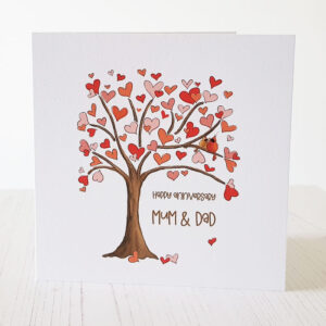Anniversary Tree Card 389