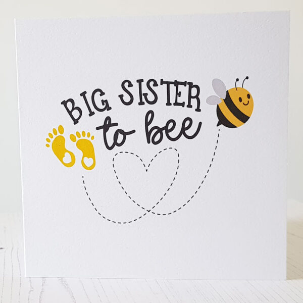 Big Sister to Bee Card