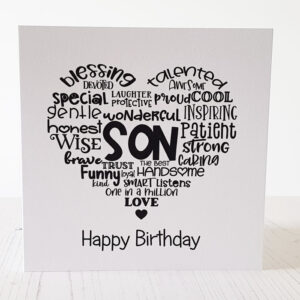 Son Happy Birthday Card 400Son Happy Birthday Card
