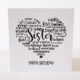 Sister Happy Birthday Heart CardSister Happy Birthday Card 402