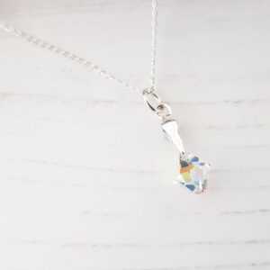Aurora Borealis Crystal Drop Pendant 465
