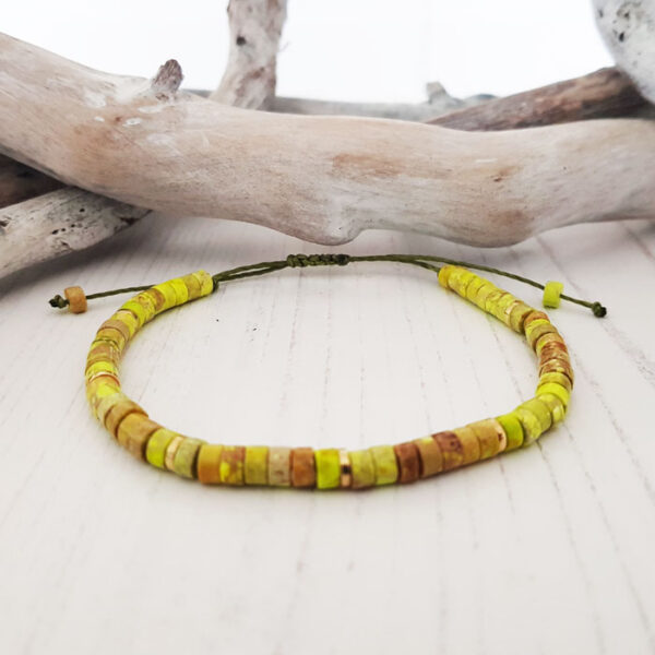 Green Jasper Natural Gemstone Bracelet