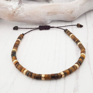 Tigers Eye Natural Gemstone Bracelet