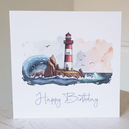 Lighthouse Birthday Card 561