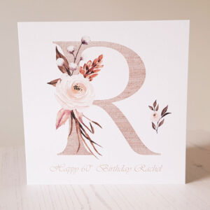 60th Happy Birthday Card 421
