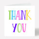 Bright Thank You Card 639