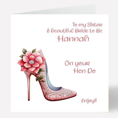 Sister Hen Do Card 651