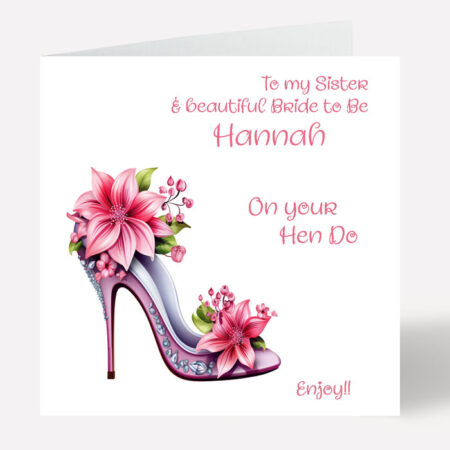 Sister Hen Do Card 652