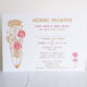 Charles Rennie Mackintosh Style Wedding Invitation 899