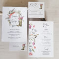 Wellie Boot Wedding Invitation 927