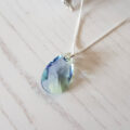 Lavender Green Crystal Necklace 162