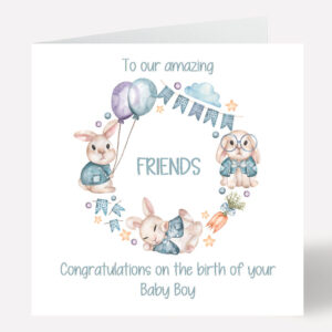 Friends New Baby Card 732