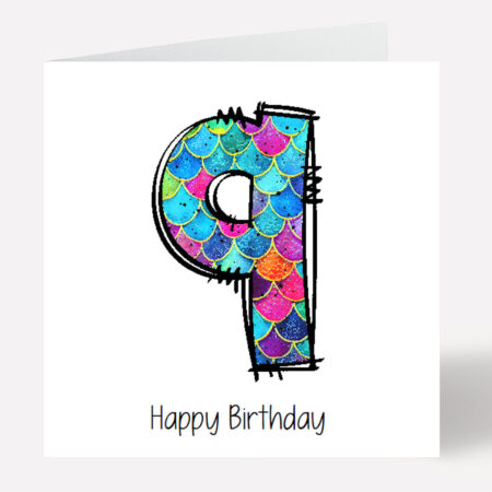9th Birthday Card any age 836