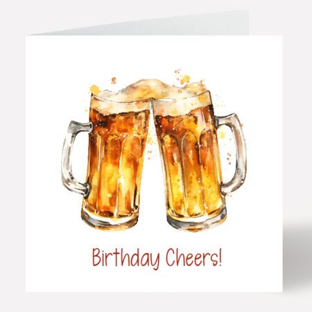 Beer Birthday Card 850
