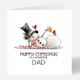 Dad Funny Christmas Card Snowman Beer 786