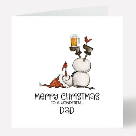 Dad Funny Christmas Card 312