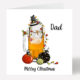 Funny Dad Beer Christmas Card 792