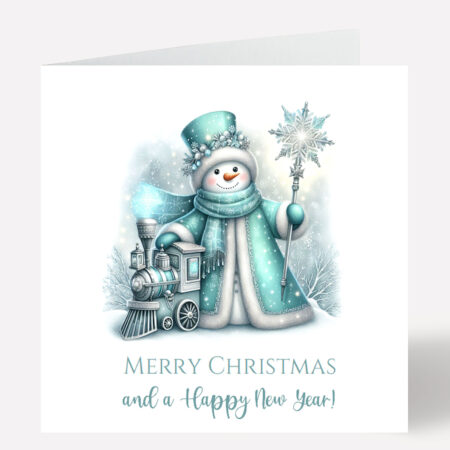 Snowman Christmas Card 920