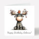 Moose Happy Birthday Card 951