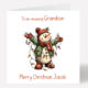 Personalised Son Grandson Merry Christmas Card 1010